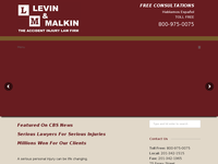 ROBERT LEVIN website screenshot