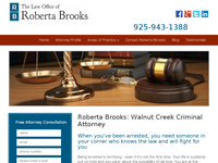 ROBERTA BROOKS website screenshot