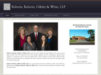 WANDA ROBERTS website screenshot