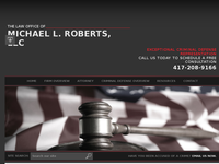 MICHAEL ROBERTS website screenshot