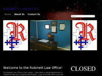 LARRY ROBINETT II website screenshot