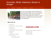 BILL ROBINSON website screenshot