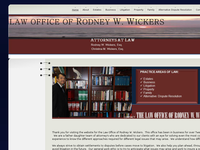 RODNEY WICKERS website screenshot