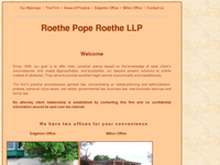 MATTHEW ROETHE website screenshot