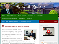 REED ROHRER website screenshot