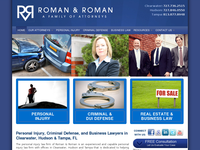 PETER ROMAN website screenshot