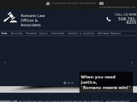 NORMAN ROMANO website screenshot