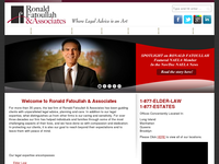 RONALD FATOULLAH website screenshot