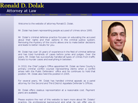 RON DOLAK website screenshot