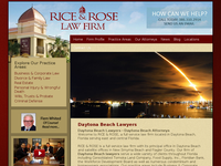 JAMES ROSE website screenshot