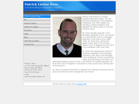 PATRICK ROSE website screenshot