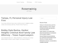ERIC ROSEN website screenshot
