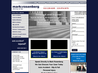 MARK ROSENBERG website screenshot