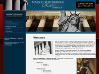 MARK ROTHBERGER website screenshot