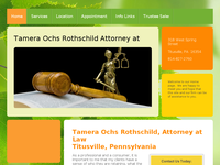 TAMERA ROTHSCHILD website screenshot