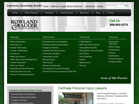 MICHAEL ROWLAND JR website screenshot