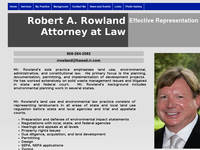 ROBERT ROWLAND website screenshot