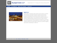 RUDOLPH FIELDS website screenshot