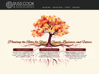 RUSSELL COOK website screenshot