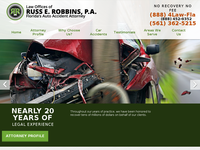 RUSS ROBBINS website screenshot