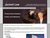 RUSS JUCKETT website screenshot