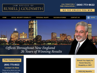 RUSSELL GOLDSMITH website screenshot
