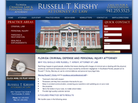 RUSSELL KIRSHY website screenshot
