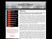 RUSSELL BRYANT website screenshot