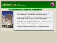 CHERYLL RUSSELL website screenshot