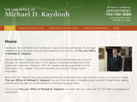 MICHAEL KAYDOUH website screenshot