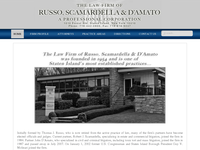 ROBERT SCAMARDELLA website screenshot