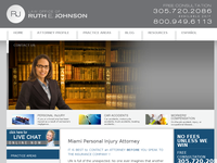 RUTH JOHNSON website screenshot