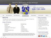RYAN MC DOUGAL website screenshot
