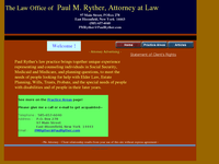 PAUL RYTHER website screenshot