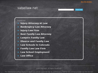 JEFFERY SABEL website screenshot