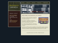 STEVEN SACKMANN website screenshot