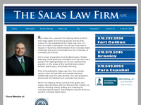 RON SALAS website screenshot