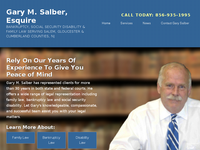 GARY SALBER website screenshot
