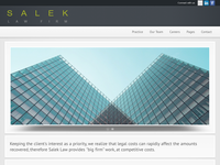 KEITH SALEK website screenshot