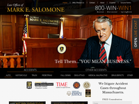 MARK SALOMONE website screenshot