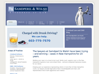 RICHARD SAMDPERIL website screenshot