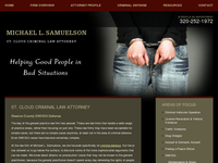 MICHAEL SAMUELSON website screenshot