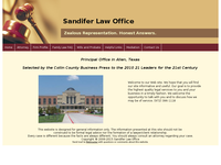 T RANDALL SANDIFER website screenshot