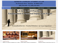 KENNETH SANDLER website screenshot