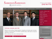 GREGORY SARKISIAN website screenshot