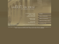 WILLIAM SARRIS website screenshot