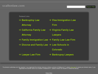 HUGH SCALLON website screenshot