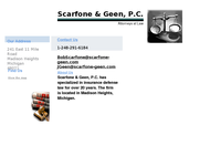 ROBERT SCARFONE website screenshot