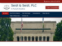 PHILLIP SEIDL website screenshot