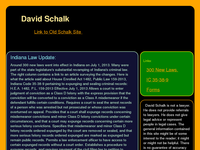 DAVID SCHALK website screenshot